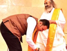 श्री श्री रविशंकर पूरे भारत के सबसे बड़े आध्यात्मिक राजदूत
